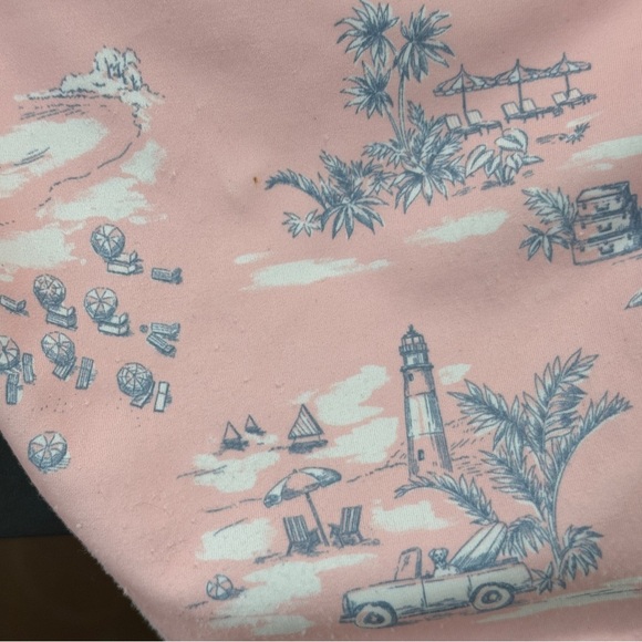 Janie & Jack x Gray Malin toile print rashguard swimsuit set toddler girl ruffle - Picture 14 of 14